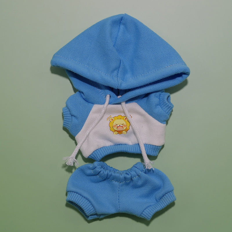 17cm Labubu Hoodie Clothing Set (no doll)
