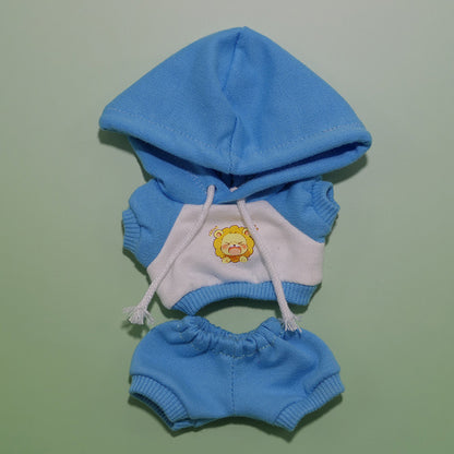 17cm Labubu Hoodie Clothing Set (no doll)
