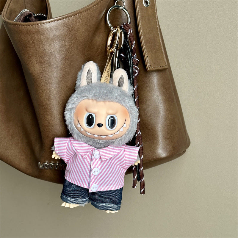 17cm Labubu Shirt + Pant Clothing Set (no doll)