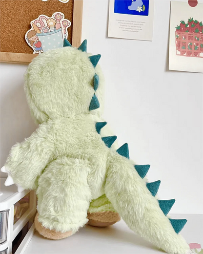 Handmade Teddy Bear | Green Dino