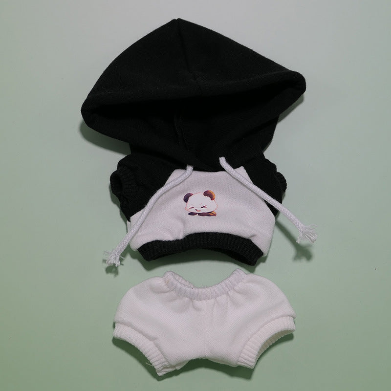 17cm Labubu Hoodie Clothing Set (no doll)