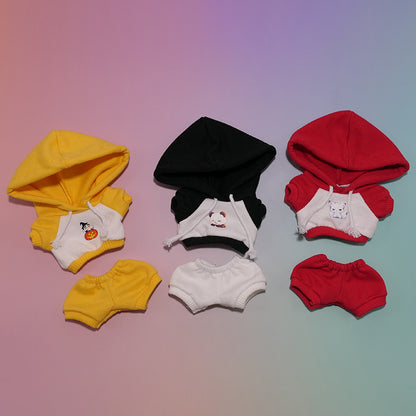 17cm Labubu Hoodie Clothing Set (no doll)