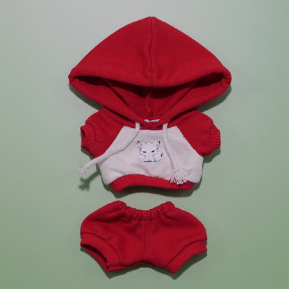 17cm Labubu Hoodie Clothing Set (no doll)