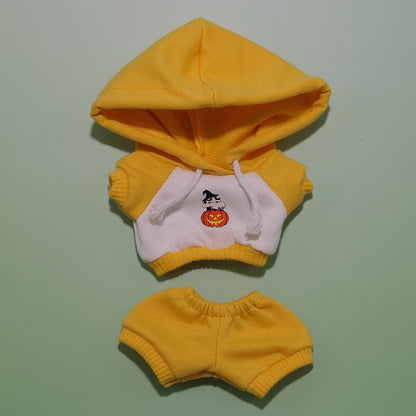 17cm Labubu Hoodie Clothing Set (no doll)