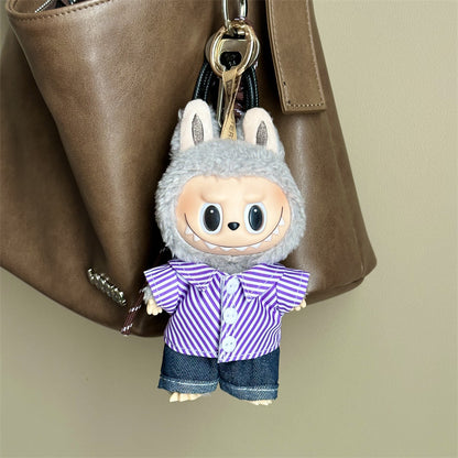 17cm Labubu Shirt + Pant Clothing Set (no doll)