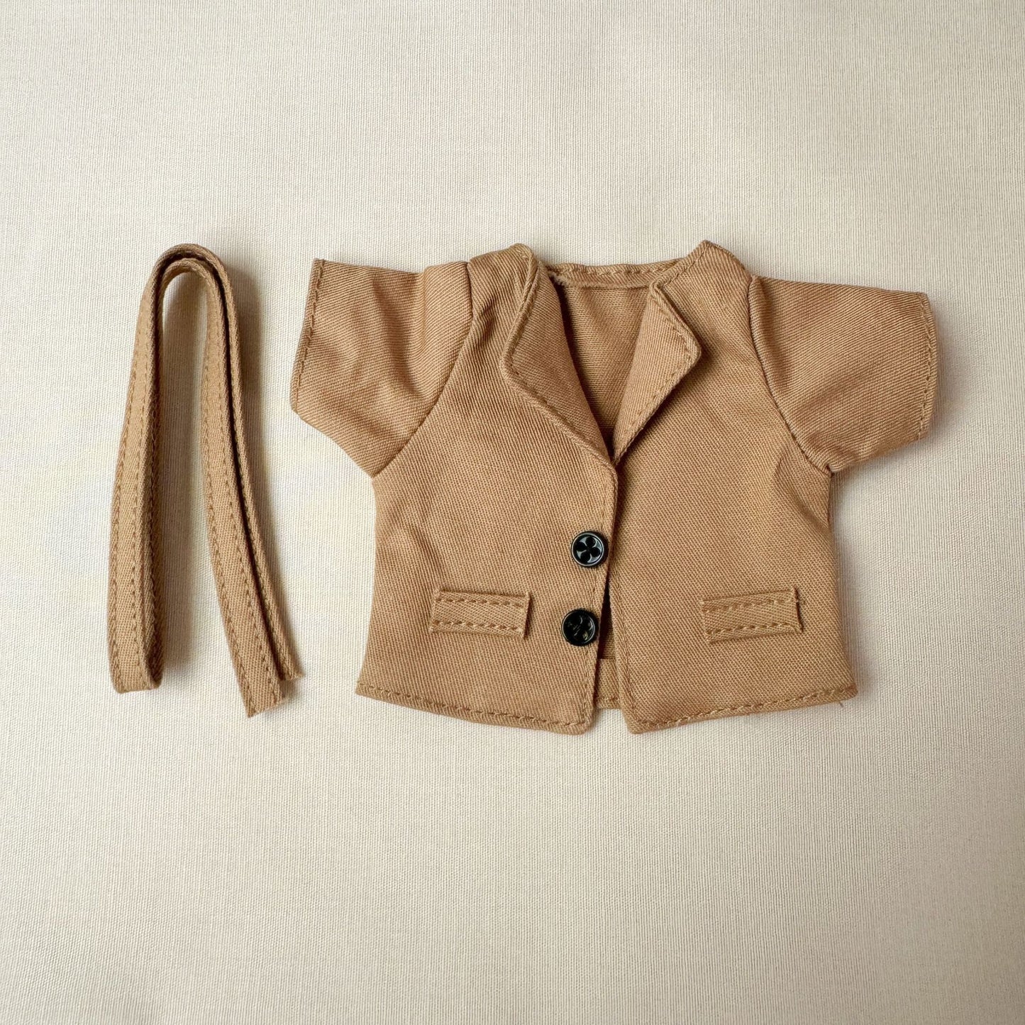 17cm Labubu Autumn Jacket Clothing Set (no doll)