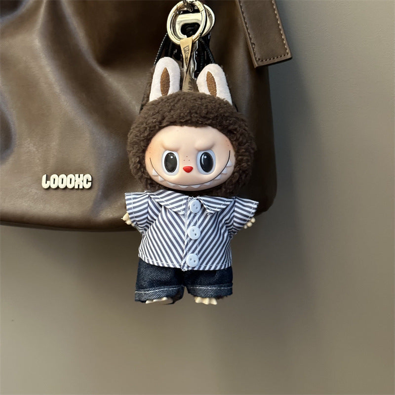 17cm Labubu Shirt + Pant Clothing Set (no doll)