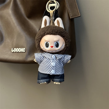 17cm Labubu Shirt + Pant Clothing Set (no doll)