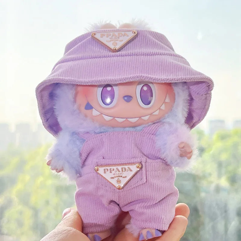 17cm Labubu Luxury Clothing Set V1 (no doll)