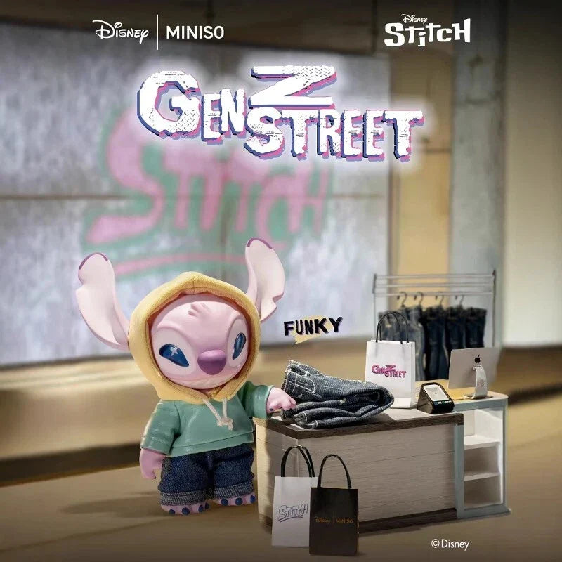 Stitch GenZ Street-Vinyl Plush Pendant (Blind Box)